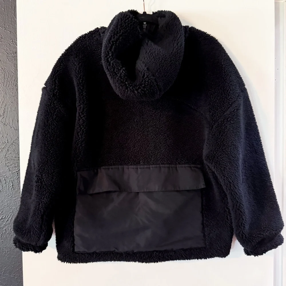 Alo Yoga Cargo Sherpa Jacket Black Size Small